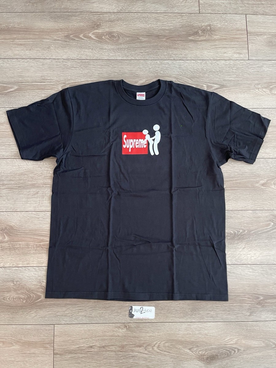 Supreme Stick Tee Black FW25 Size XL Brand New In Hand | eBay