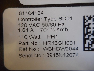 Carrier Bryant HR46GH001 OEM Inducer Motor Assembly 81104124 120