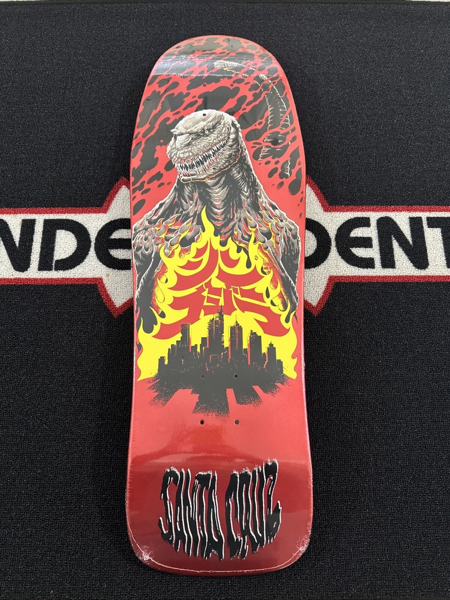 SANTA CRUZ SHIN GODZILLA KNOX FIREPIT skateboard deck | eBay