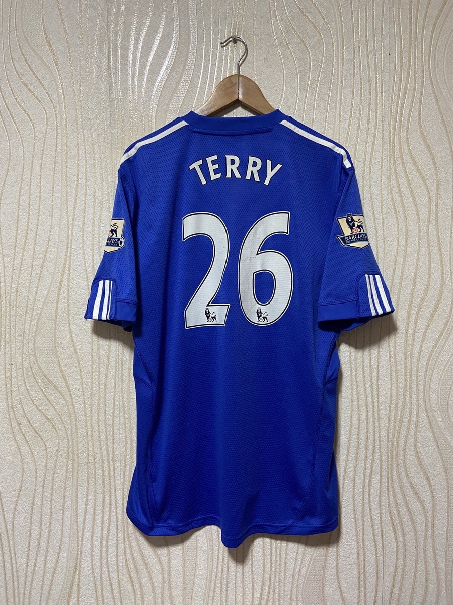 CHELSEA 2009 2010 HOME SHIRT JERSEY ADIDAS E84291 sz L MEN #9 JOHN