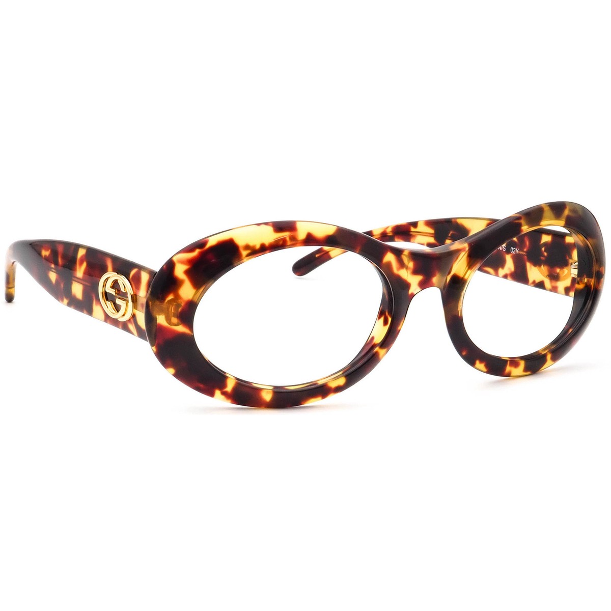Gucci Vintage Sunglasses Frame Only GG 2400/N/S 02Y Tokyo Tortoise