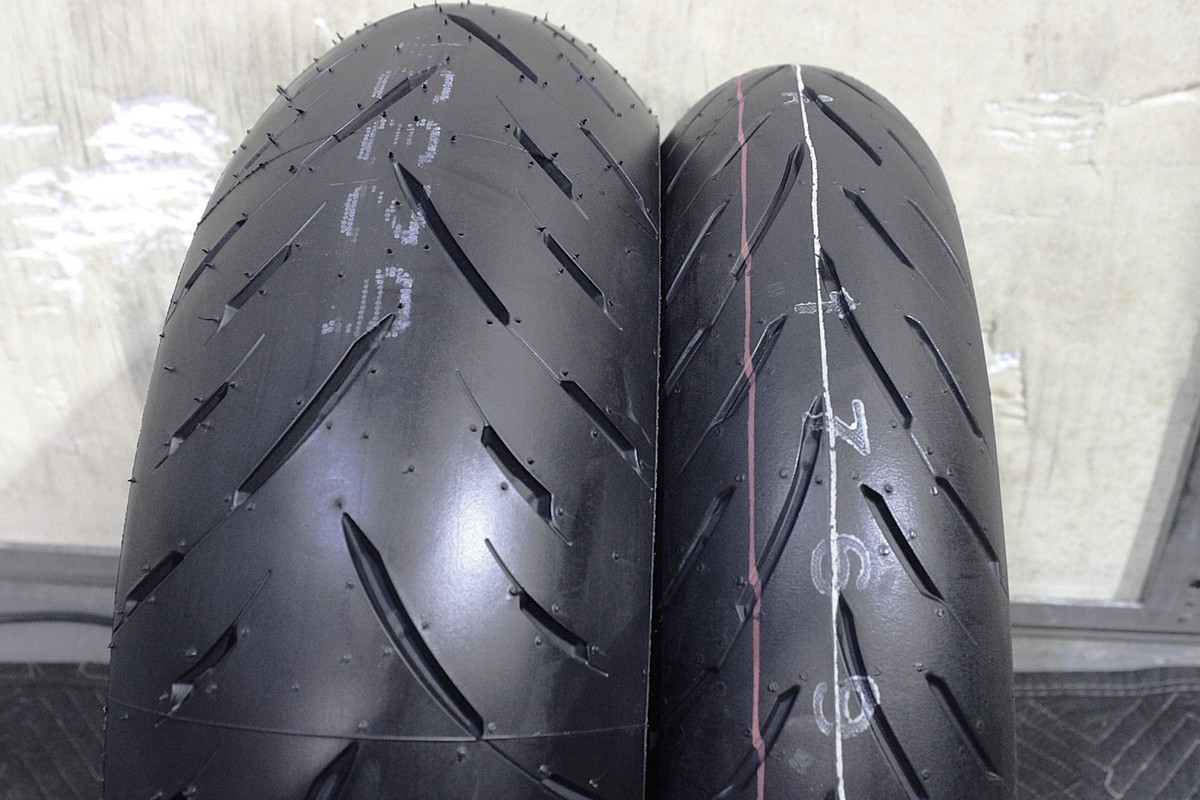 KAWASAKI NINJA ZX-6R DUNLOP SPORTMAX GPR-300 TWO TIRE SET 120/70