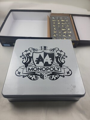 Monopoly 64 Piece (Missing 1 Tokon) Signature Token Edition Board
