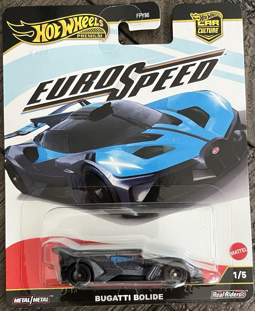Hot Wheels Premium Car Culture Euro Speed Bugatti Bolide #1/5 New