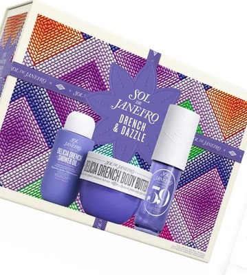 Sol De Janeiro Delicia Drench & Dazzle 59 - 3 pc Gift Set - New | eBay