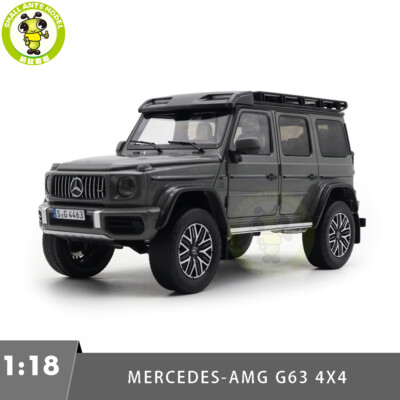 1/18 Mercedes AMG G63 4×4² W464 Benz G Class Gray Diecast Model