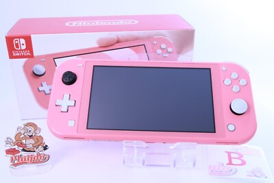 Nintendo Switch Lite Coral [Rank :B] W/USB cable【 Region Free