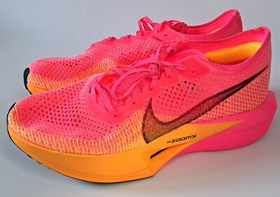 Nike ZoomX Vaporfly Next%3 Hyper Pink Black Orange DV4129-600 Size