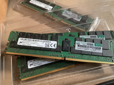 MICRON 64GB 4DRX4 PC4-2666V DDR4 SERVER MEMORY MTA72ASS8G72LZ