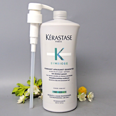 W/ Pump Kerastase Symbiose Fondant Apaisant Essentiel Conditioner