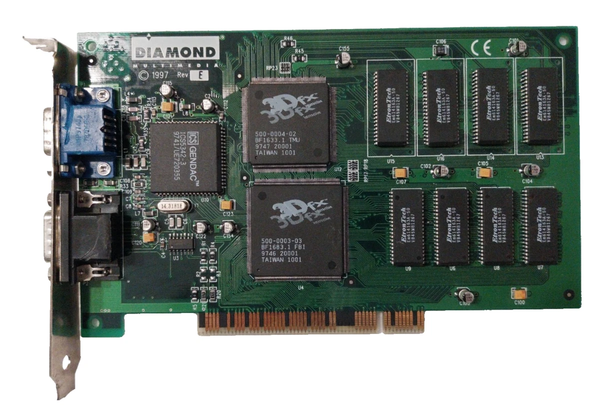 3Dfx Voodoo2 不動品2枚セット NEO3DII 3Dfx Voodoo2 不動品2枚セット