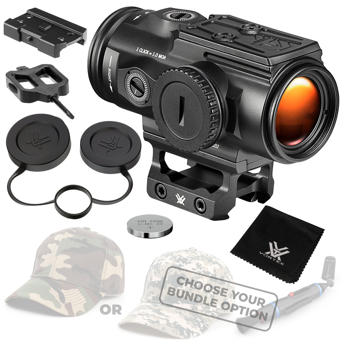 Vortex Optics Spitfire HD Gen II 5X Prism Scope BDC4 w/ Free Hat
