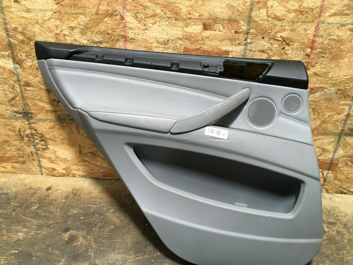 2008 BMW X5 E70 REAR LEFT DRIVER SIDE INTERIOR DOOR PANEL TRIM