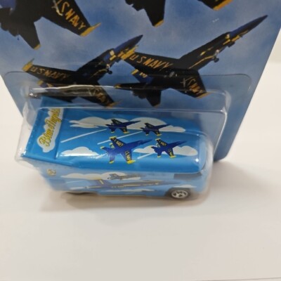 Hot Wheels Limited Edition Blue Angels VW Bus With Case Signed By