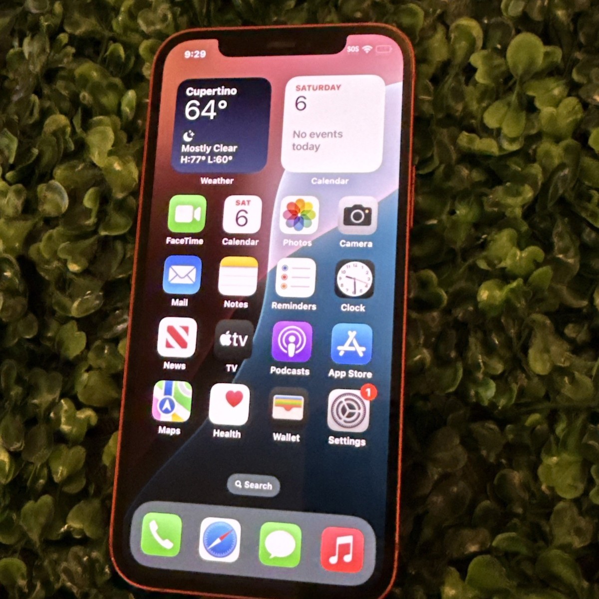 Apple iPhone 12 256gb Unlocked Product Red ( Speaker Issue ) Read