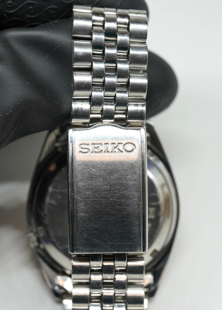 NEAR MINT] SEIKO 5 7S26-3110 Silver Dial Date Automatic Mens