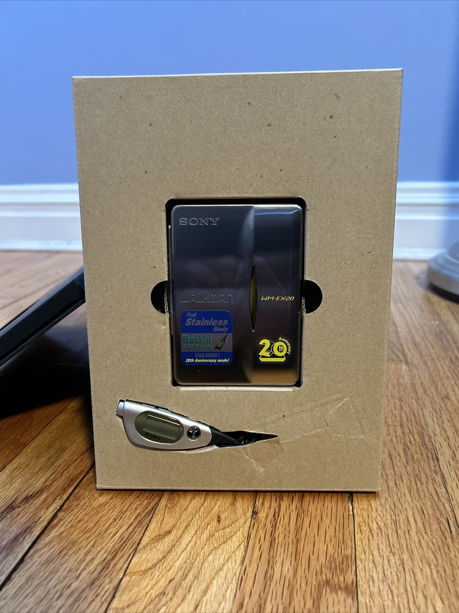 INCREDIBLY RARE Sony 20th Anniversary Walkman WM-EX20 | eBay