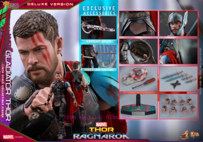 Hot Toys – Mms445 – Thor: Ragnarok – 1/6th Scale Gladiator Thor