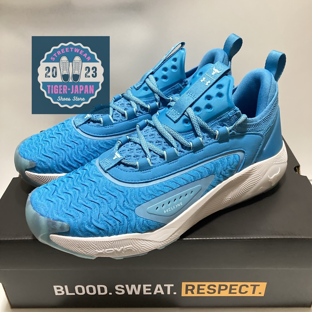 UNDER ARMOUR UA Project Rock 7 Training UNISEX 3028286 452 Ether