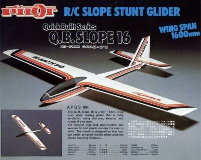 Ok Pilot Model Airplane Plans (RC): QB Slope-16 63