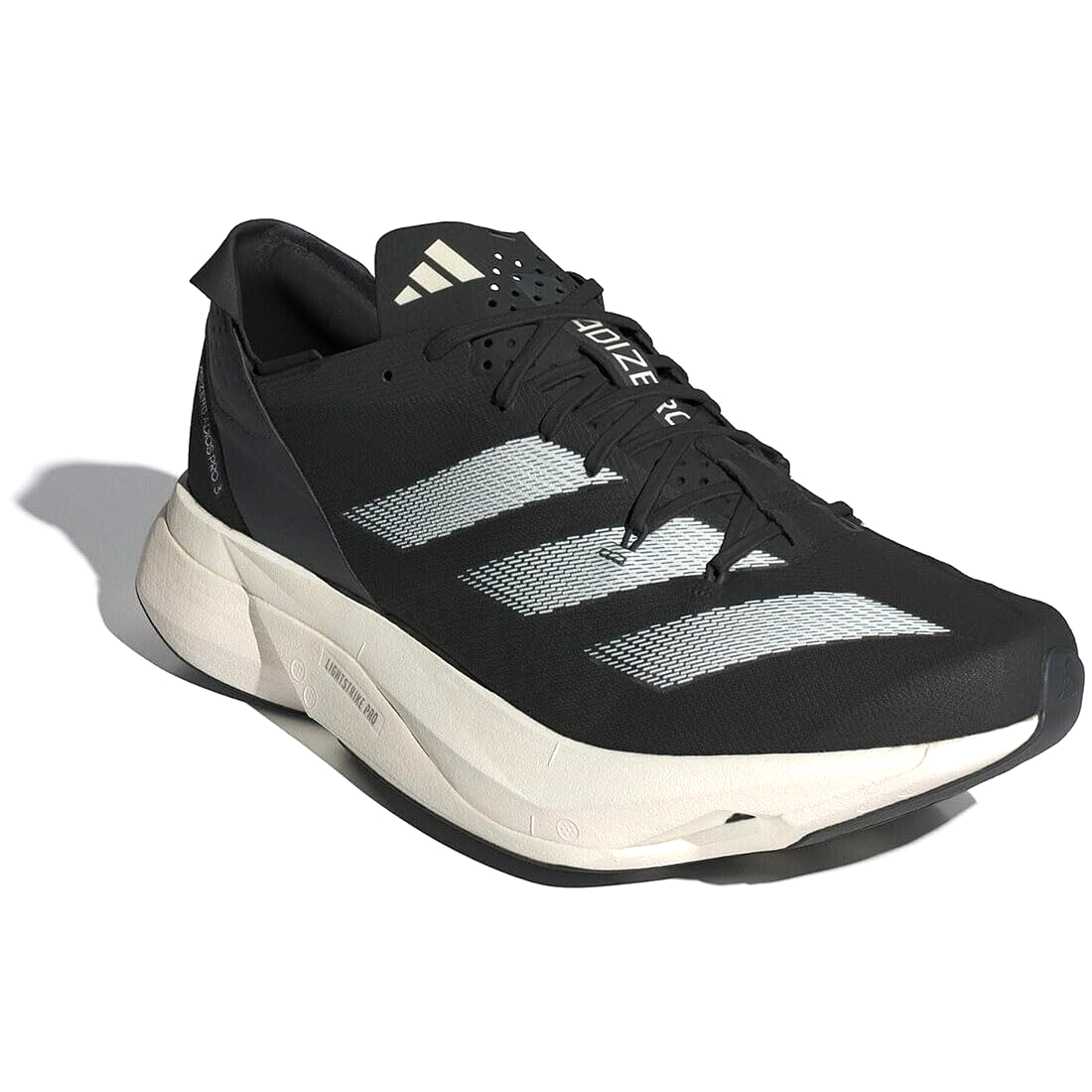adidas Adizero Adios Pro 3 Stripe Sneakers Black Running Shoes