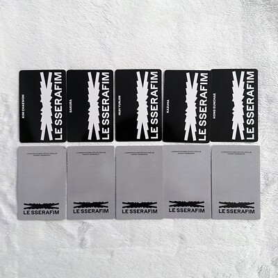 LE SSERAFIM] FEARNOT Membership Kit Photocard PC 2023 2024 | eBay