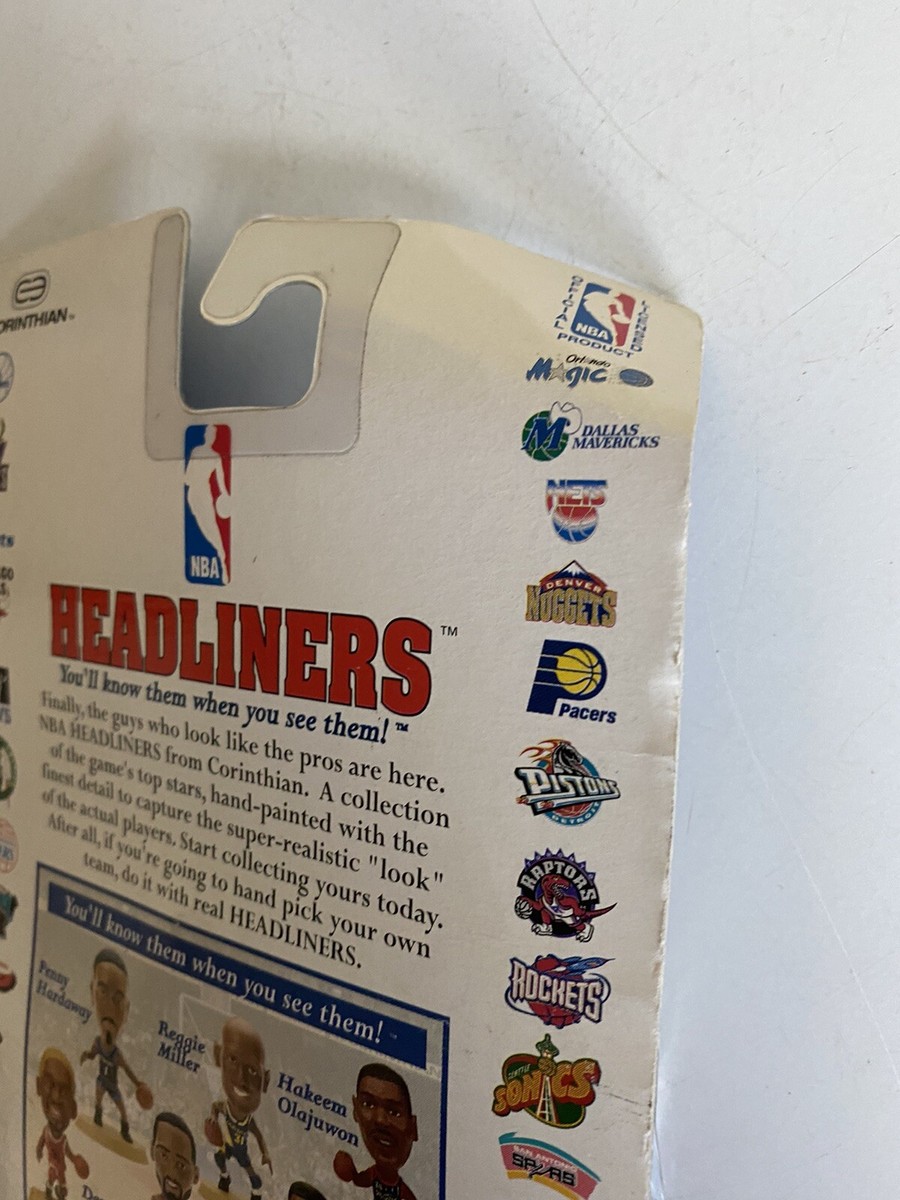 Headliners NBA Dennis Rodman orange hair Chicago Bulls collector