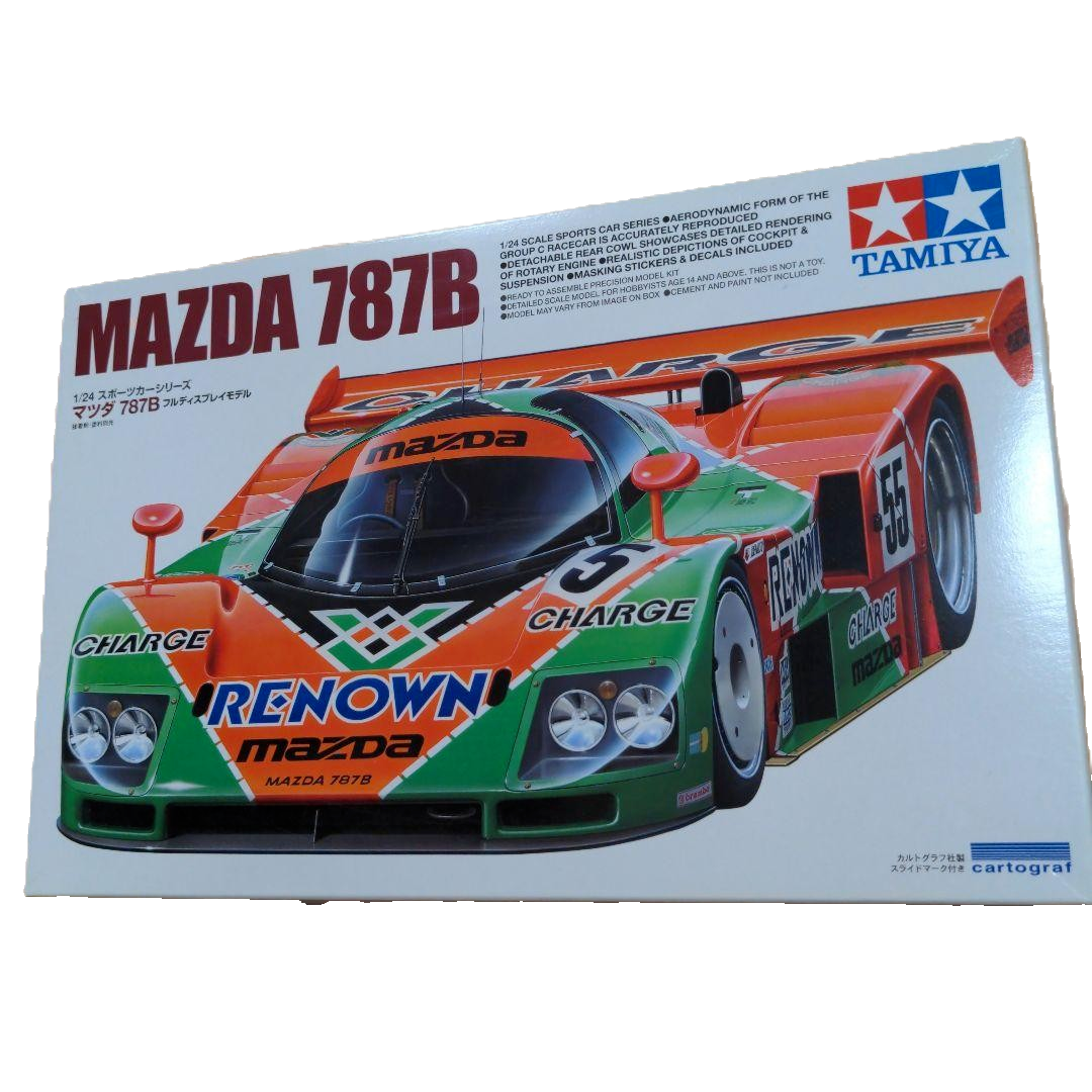 Tamiya 1:24 MAZDA 787B #55 Sports Car Series Item 352 Plastic