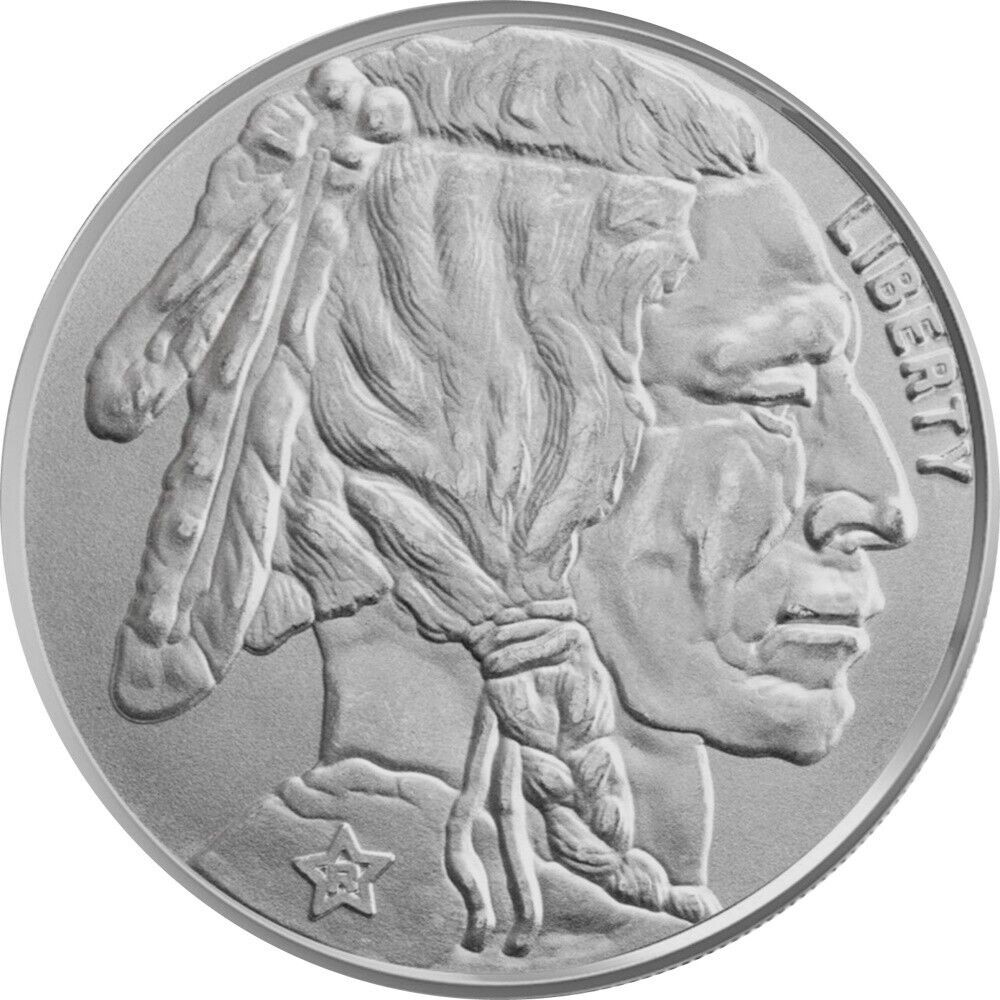 1 oz Silver Regency Mint Buffalo Round 999 1 Troy Ounce Fine