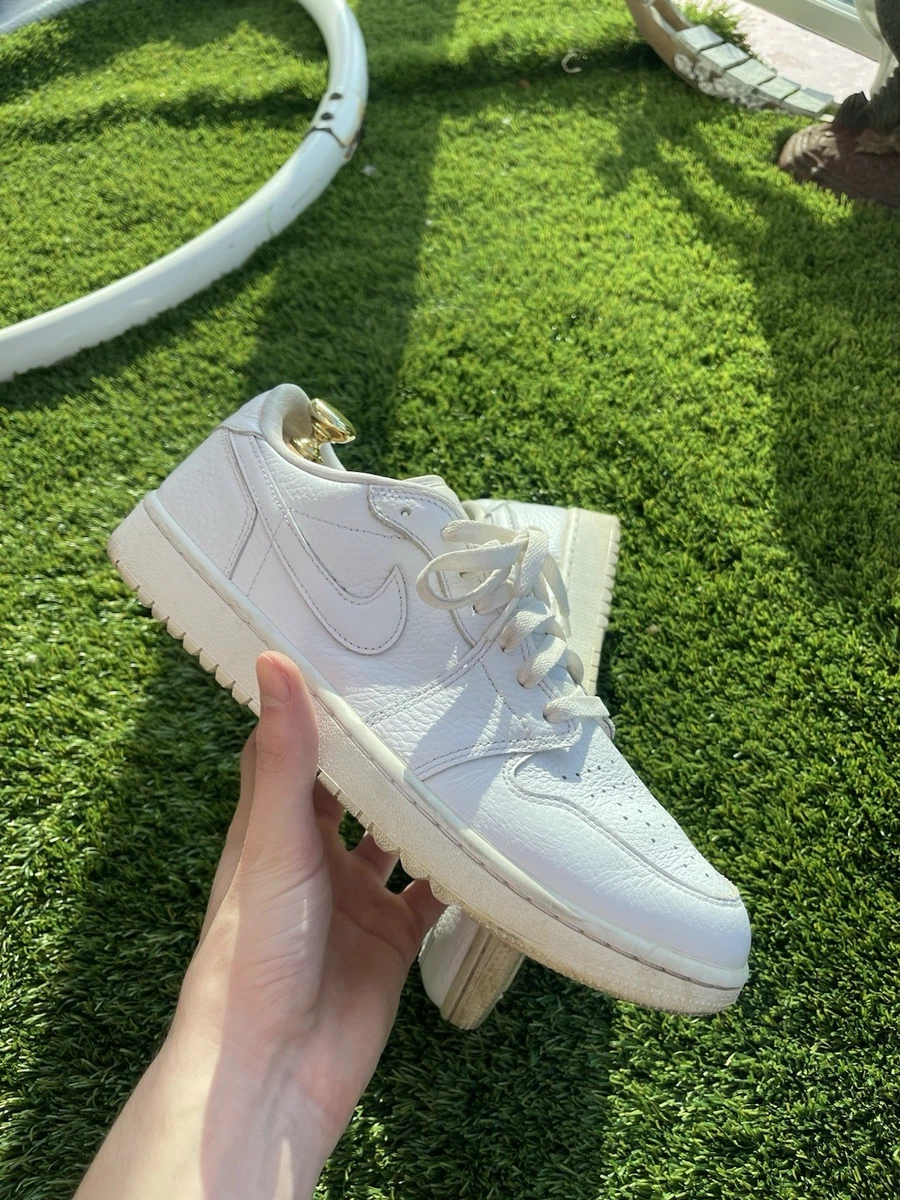Jordan 1 Golf Low White Crocodile | eBay