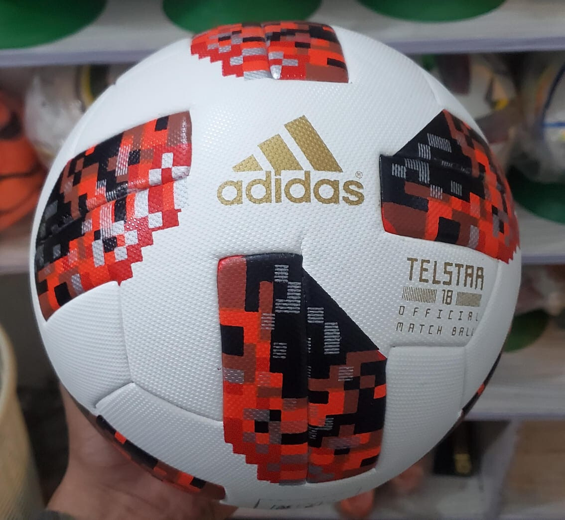 ADIDAS RED TELSTAR 18 RUSSIA OFFICIAL MATCH BALL WORLD CUP SOCCER