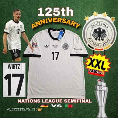 Adidas Germany National Team Florian Wirtz #17 2025 Nations League