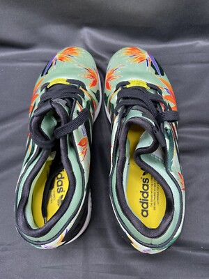 Size 8 - Adidas ZX Flux NPS Blush Green for sale online | eBay