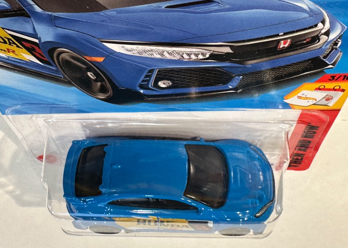 2025🔥 HOT WHEELS 🛞 2018 HONDA CIVIC TYPE R, 3/10 THEN AND NOW