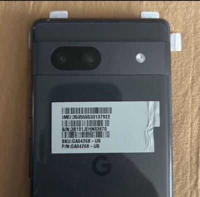 Google Pixel 7a - 128 GB - Black (T-Mobile Unlocked Verizon Google