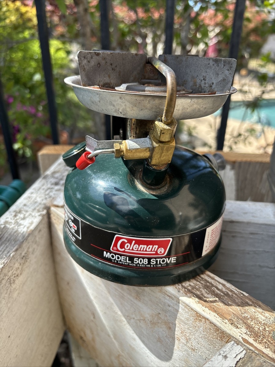 coleman 508A コールマン ストーブ フューエルファネル付き coleman