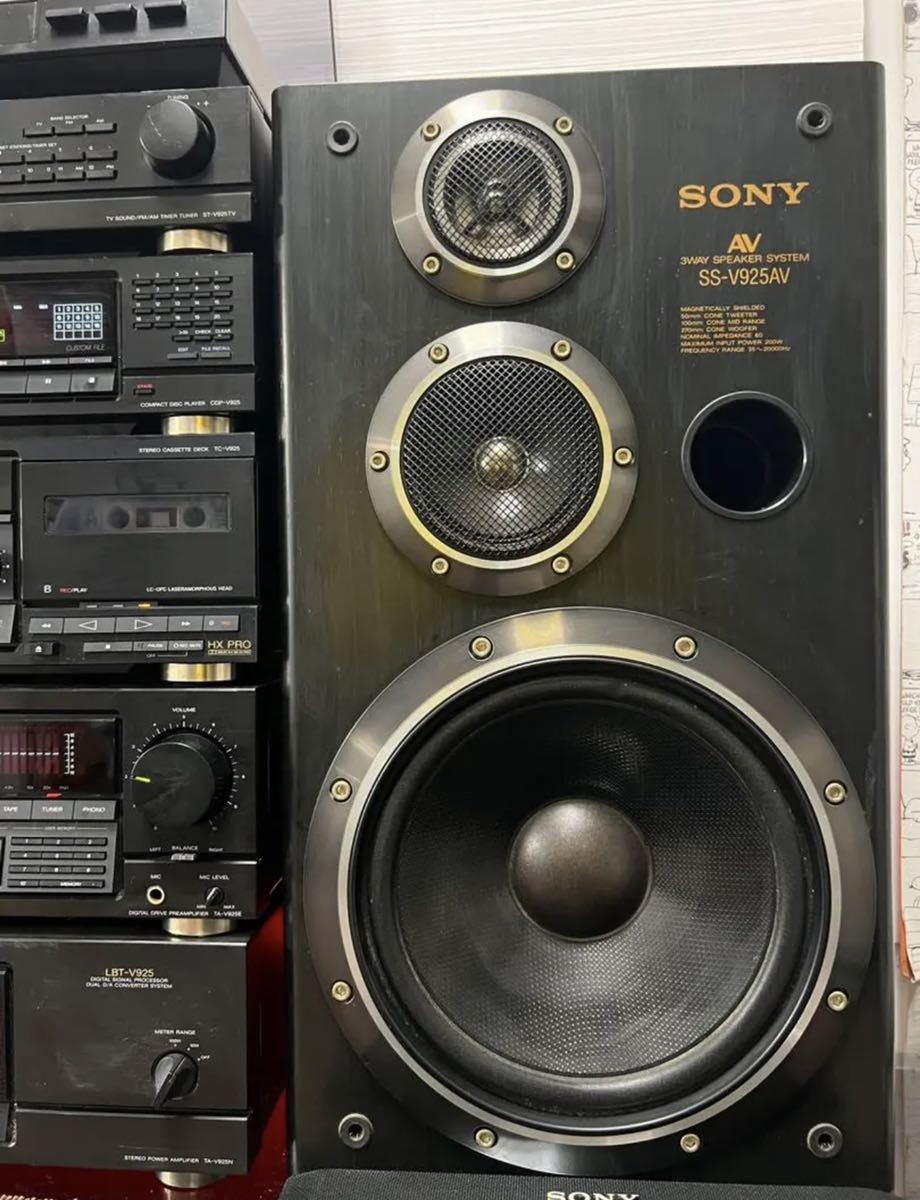 SONY Liberty LBT-V925 with record Used Working From Japan Free