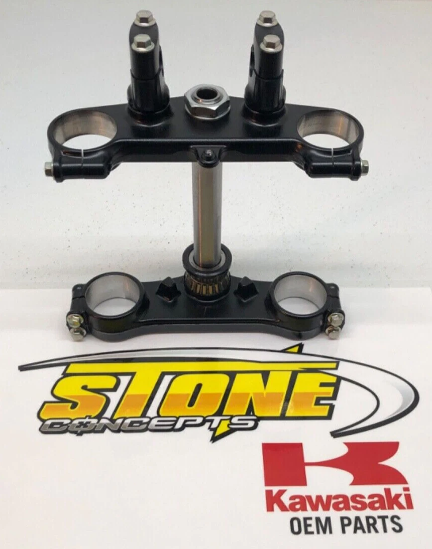 OEM 14-24 Kawasaki KX85 Triple Tree Clamp Upper Lower 14-21 KX100