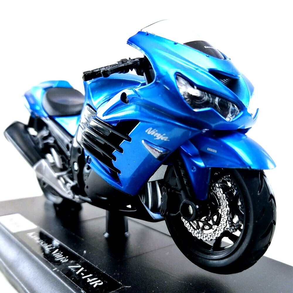Kawasaki Ninja ZX-14R Motorcycle Die-cast Model Maisto 1:18 Scale