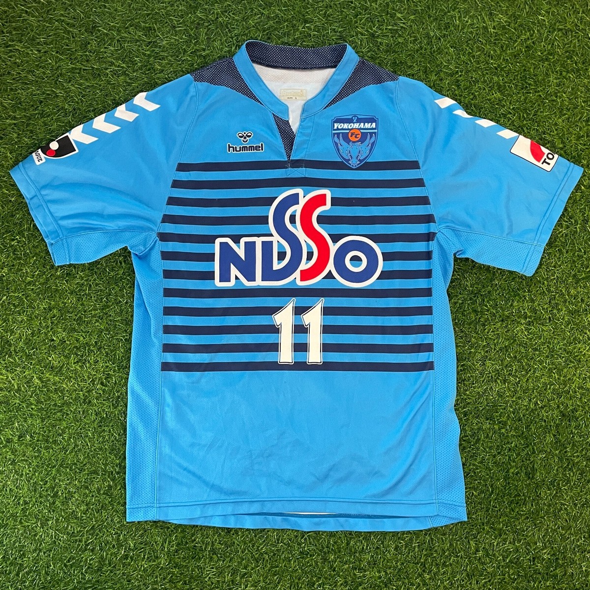 Kazu Miura Yokohama FC Official Jersey Shirt Kit - Size L - J