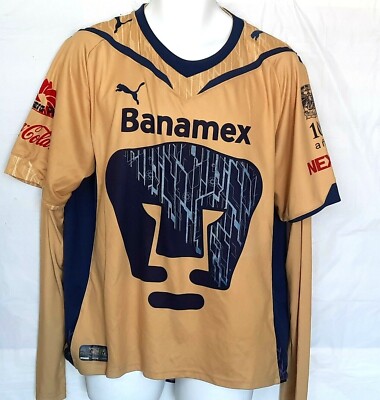 pumas unam jersey puma 100% authentic Size L 2009-2010 | eBay