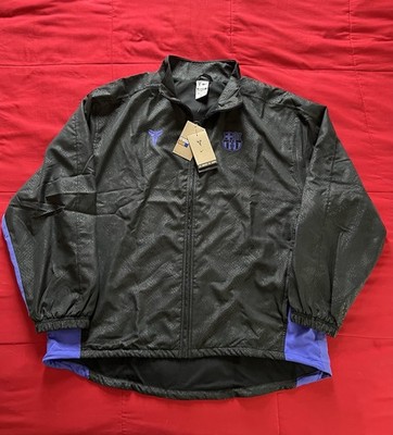 Nike FC Barcelona X KOBE Bryant Away Soccer Track Jacket SIZE XL