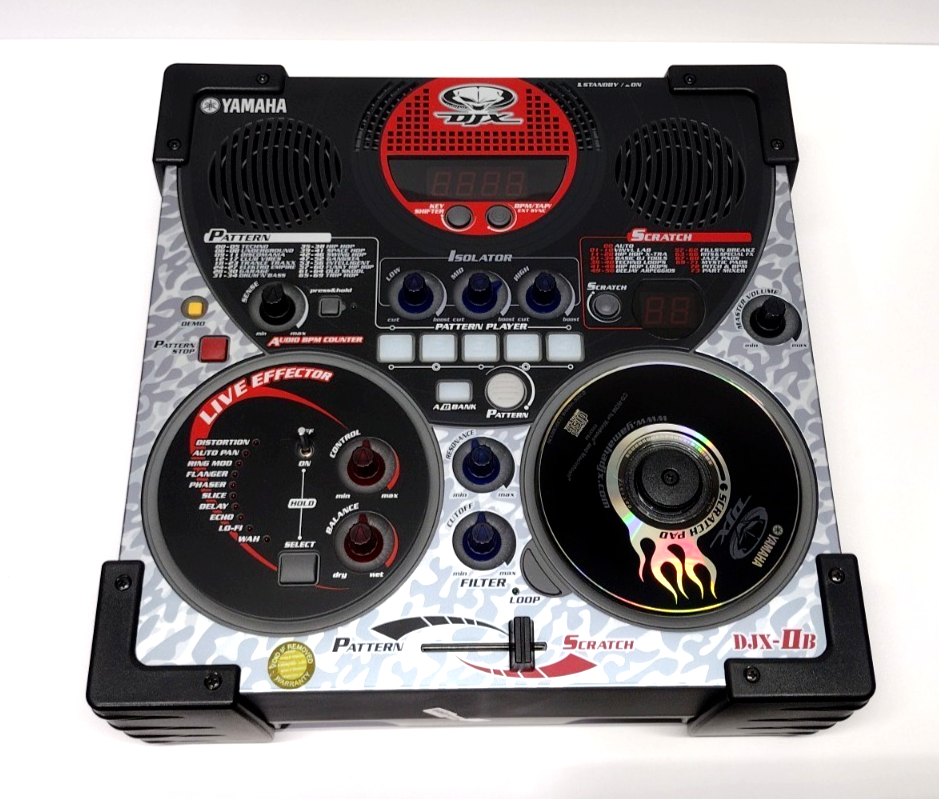 Yamaha DJX-IIB DJ Mixer Sequencer Rhythm Machine Effector Read