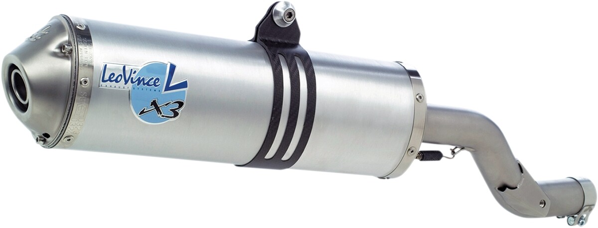LEO VINCE X3 Slip-On Exhaust Muffler for 2000-2022 Suzuki DRZ400 S