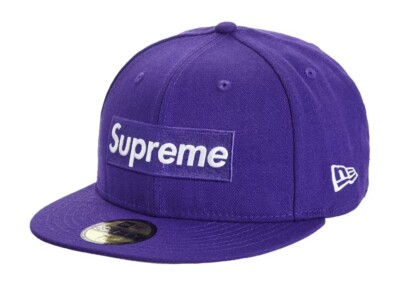 Supreme World Famous Box Logo New Era Fitted Cap FW20Size 7 1/2