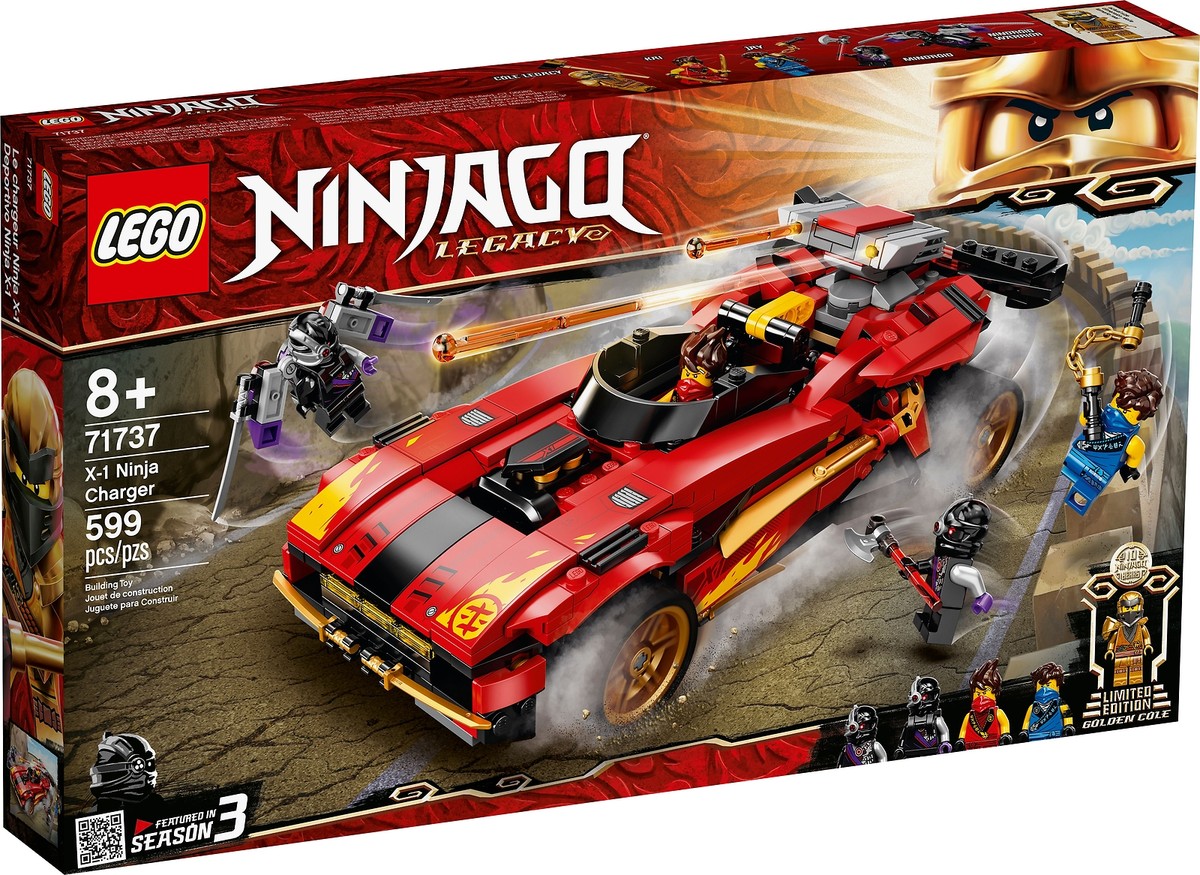 LEGO NINJAGO: X-1 Ninja Charger (71737) NEW SEALED RETIRED