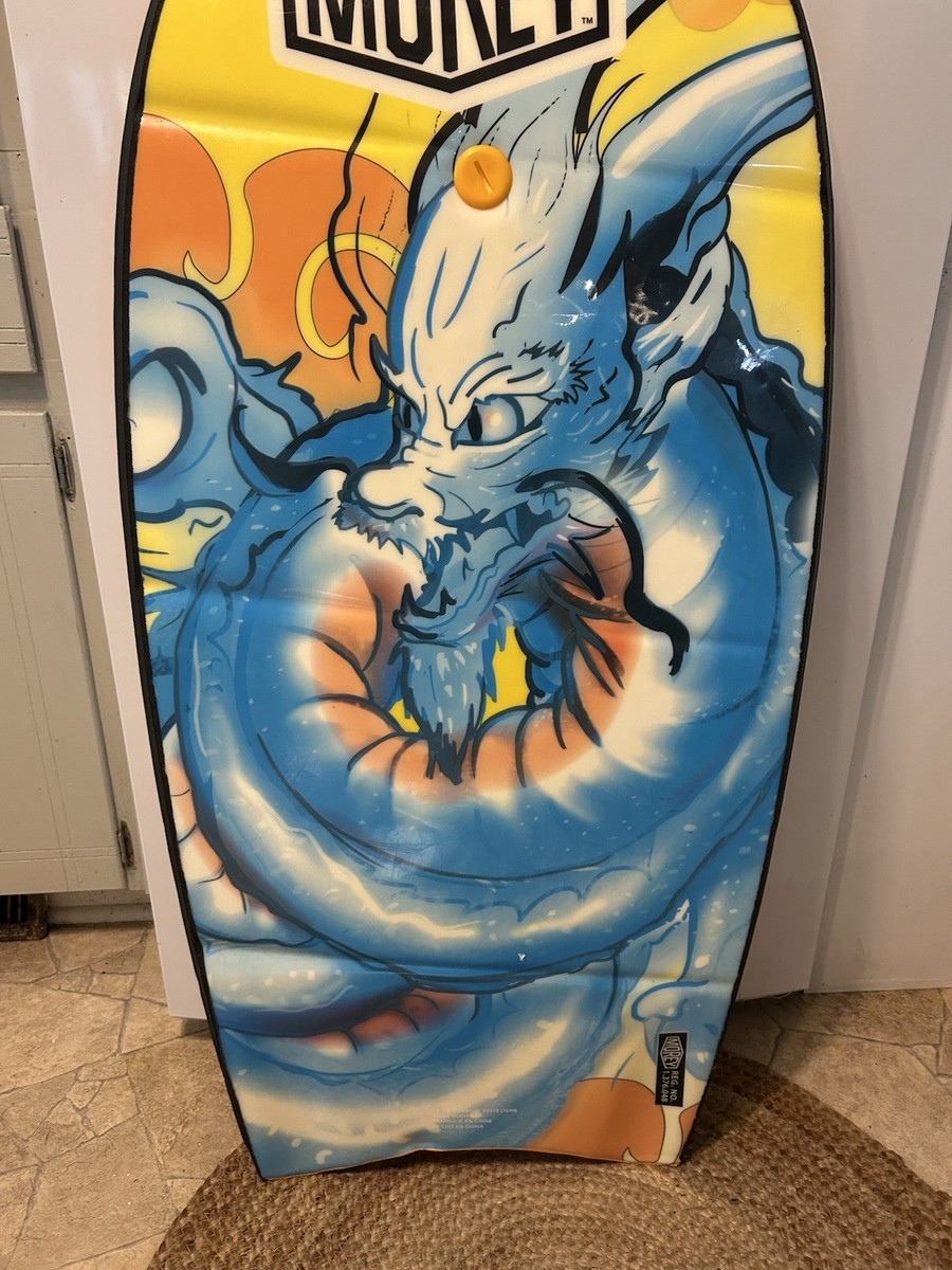 🔥Morey Orange Dragon Boogie Board Mach 11 Tube Rail 42