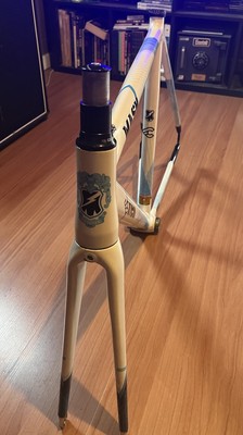 Cinelli MASH Parallax Cyanotype Track Frame Set 54 Medium