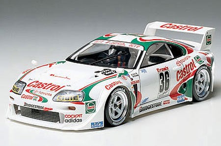 TAMIYA 24163 Castrol Toyota Tom's Supra GT 1:24 Car Model Kit