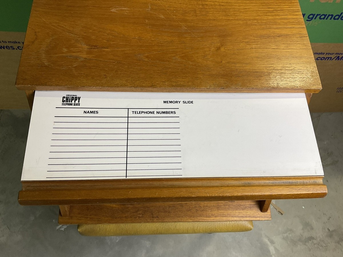 イギリスビンテージ CHiPPY TELEPHONE SEATS イギリスビンテージCHiPPY